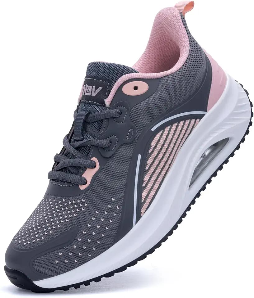 Womens Walking Shoes Arch Support Plantar Fasciitis Tennis Sneakers