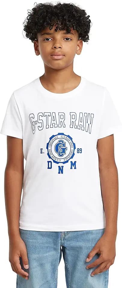 G-Star Jungen T-Shirt Ss Regular Varsity T-Shirt