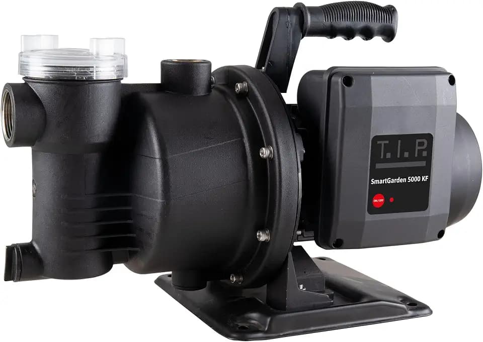 T.I.P. Smarte Gartenpumpe - 5.000 l/h & 4,5 bar, Timerfunktion