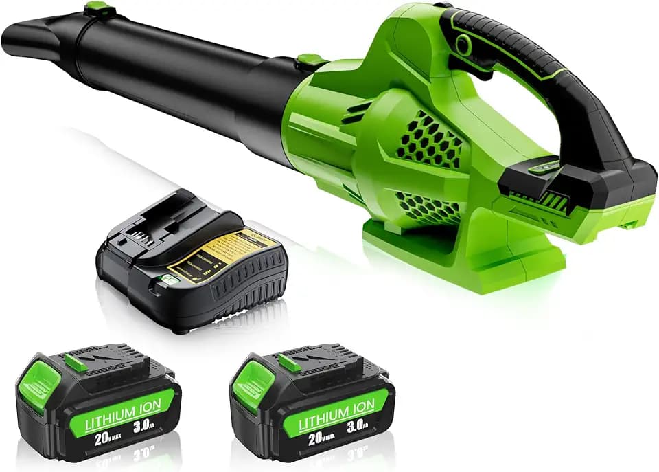 Leaf Blower Cordless Compatible with DeWalt 20V Max Battery, 6 Speed Modes