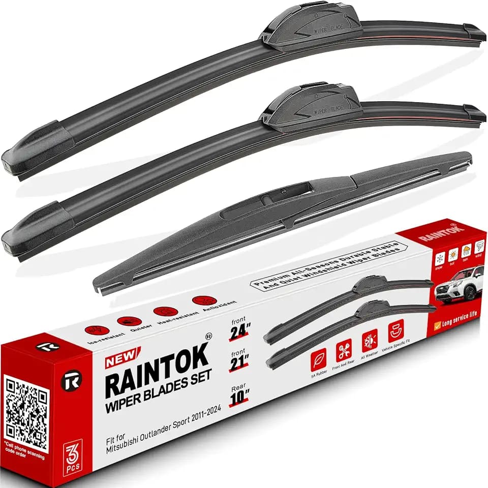 Windshield Wiper Blade Replacement for Mitsubishi Outlander Sport 2011-2024