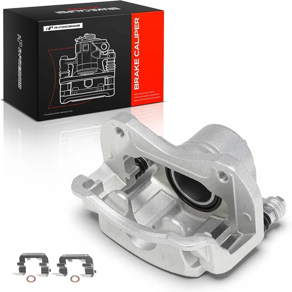 A-Premium Front Right Passenger Disc Brake Caliper with Bracket