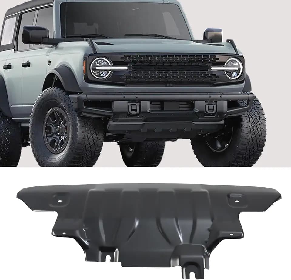 Front Bumper Skid Plate for 2021-2026 Ford Bronco 2/4 Door MB3C-6B629-CB