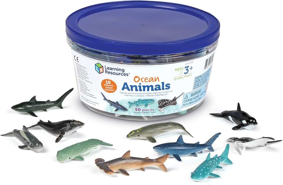 Learning Resources Ocean Animal Counters