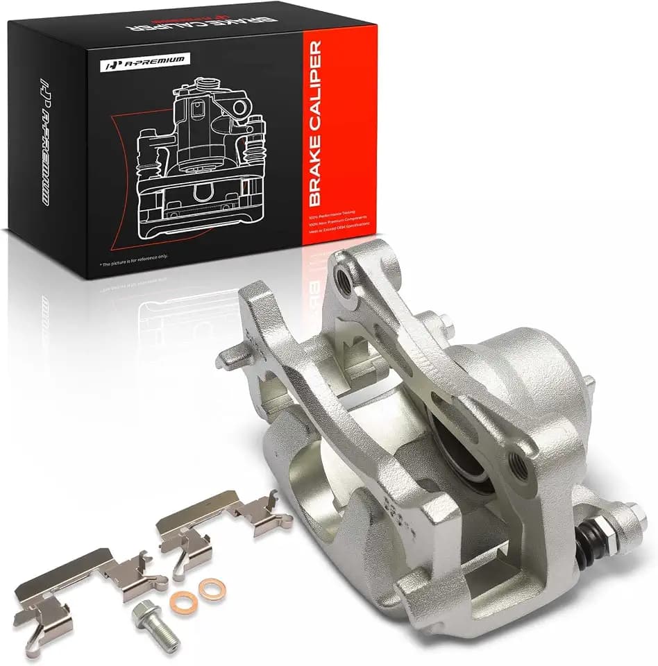 A-Premium Front Left Driver Disc Brake Caliper with Bracket
