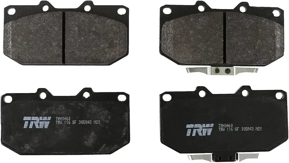 TRW Pro TRH0460 Disc Brake Pad Set For Nissan 300ZX 1990-1992, Front
