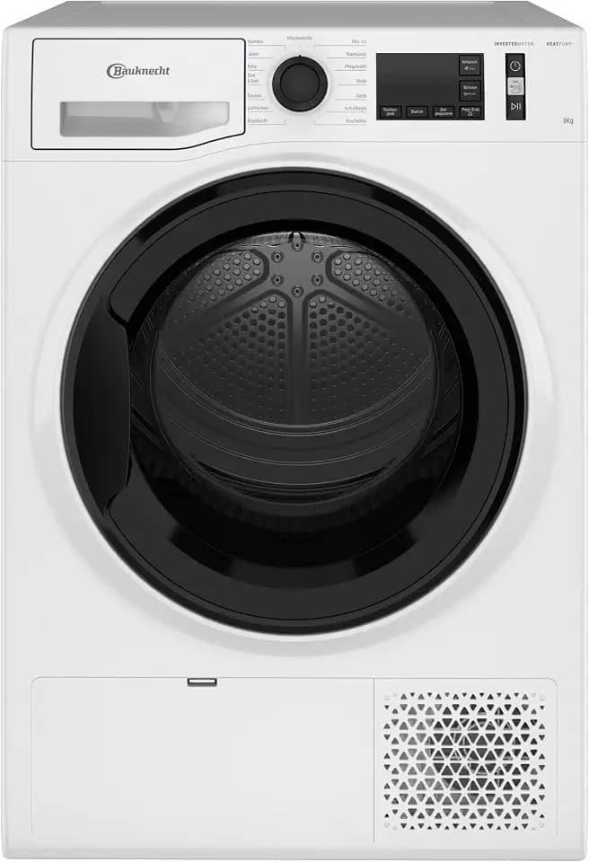 Bauknecht T Advance M11 83 N Wärmepumpentrockner /8kg /EEK A+++ /ActiveCare-Technologie/EasyCleaning-Filter/Auffrischen-Programm/Baby-Programm/Anti-Allergie-Programm/Kuscheltier Programm