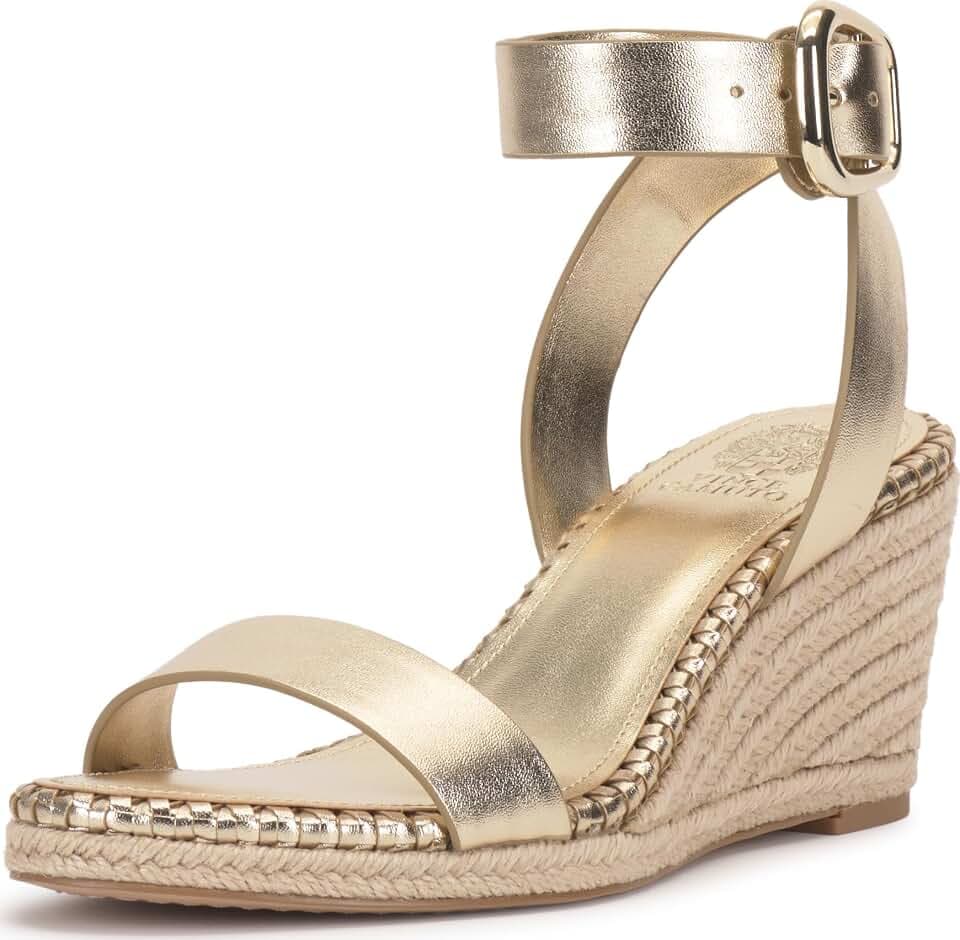 Vince Camuto Fainel Ankle Strap Espadrille Wedge Sandals