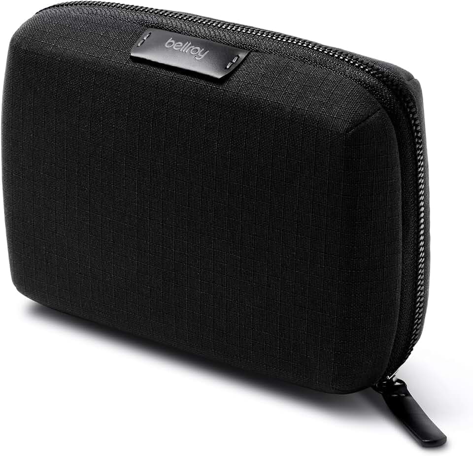 Bellroy Tech Kit Compact (Ladegerät, Kabel, Maus, Powerbank, USB-Tasten, Dongles) - Black