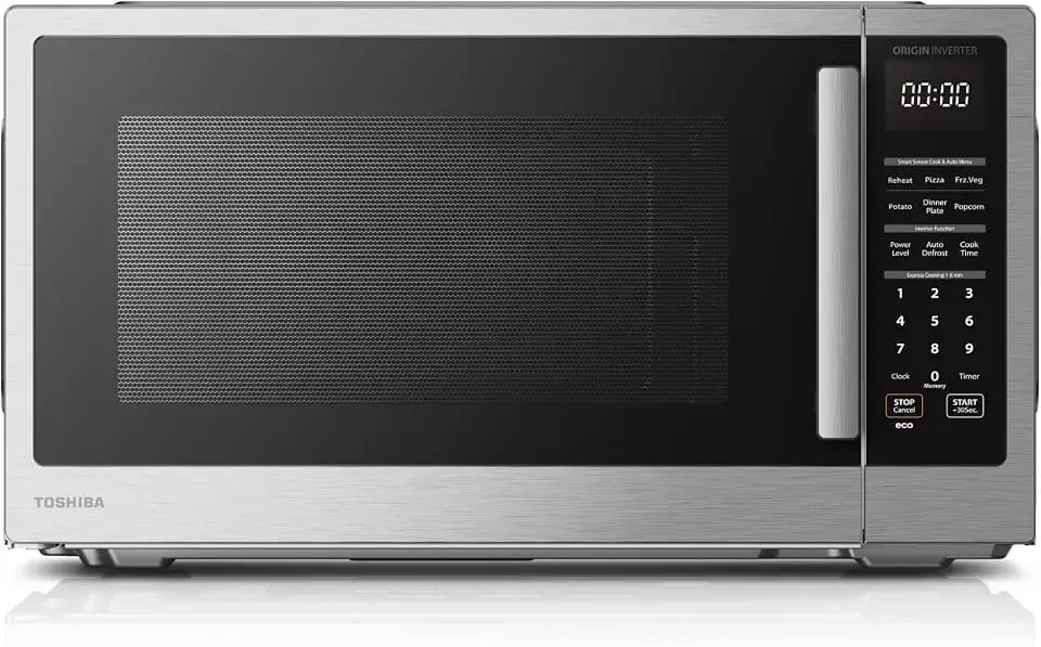 TOSHIBA Countertop Microwave Oven with Inverter, 2.2 Cu.Ft, 1200W