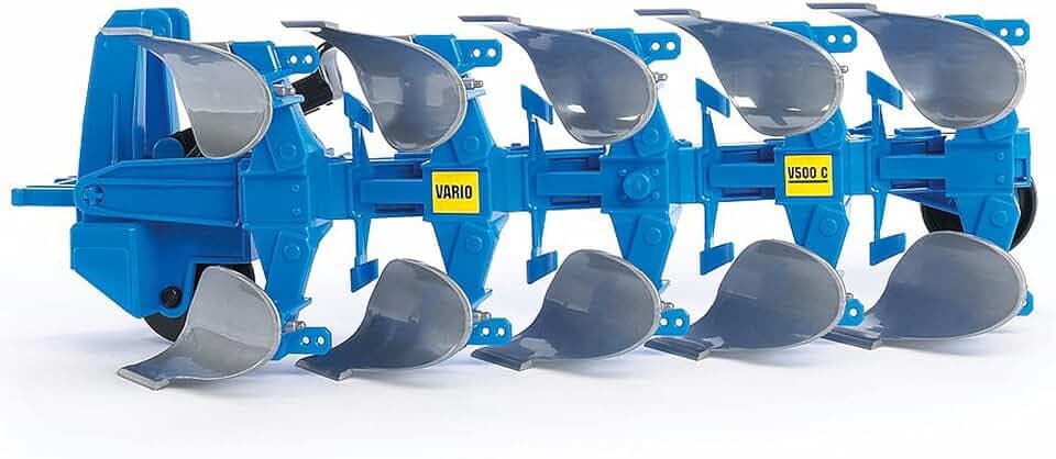 Bruder Lemken Vario V500C Wendepflug, 1:16 Maßstab | Bauernhof-Spielzeugzubehör, ABS-Kunststoff, kompatibel mit Profi-Serie, ab 3 Jahren