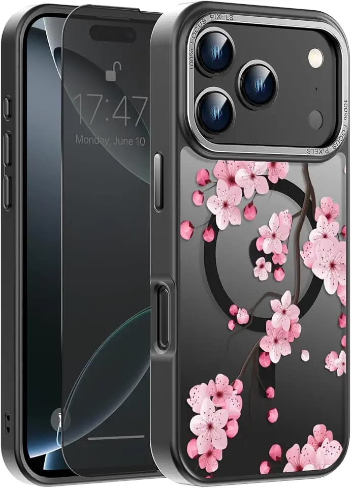 Goodon for iPhone 17 Pro/iPhone 18 Pro Case with Privacy Screen Protector