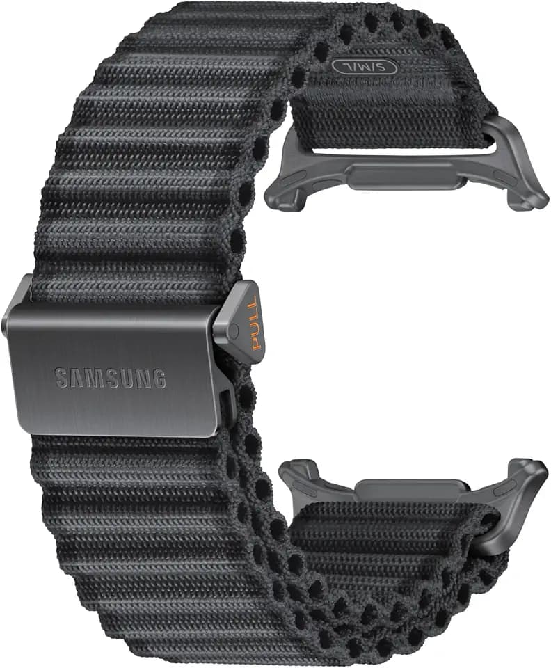 Samsung Galaxy Watch Ultra2 Trail Band, Black, One Click Attachment