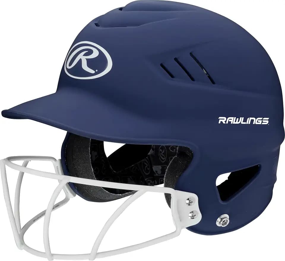 Rawlings | COOLFLO Batting Helmet with Facemask | Fastpitch Softball