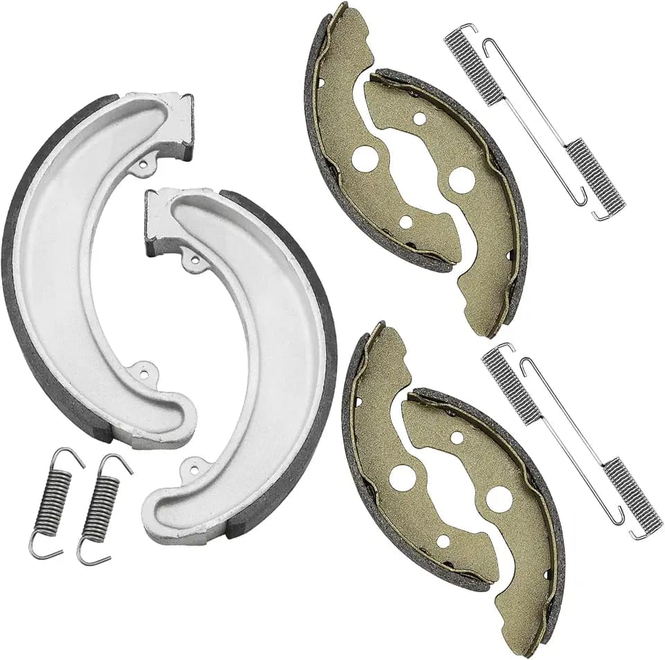 ZICOO Front Rear Brake Shoes for Honda Fourtrax 300 4x4 TRX300 FW 1988-2000