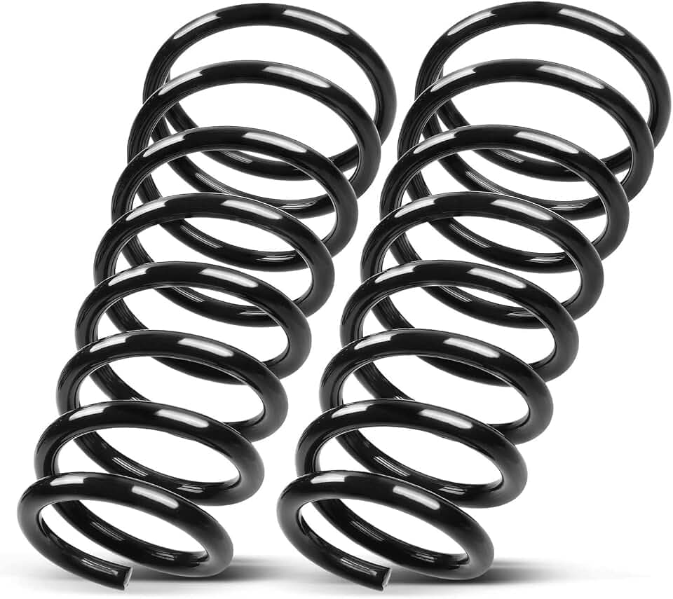 A-Premium Rear Suspension Coil Spring Set Compatible with Toyota & Lexus