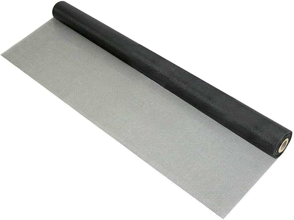 Fiberglass Screen Roll - 96 inch x 100 feet - for Window, Door, Porch or Patio