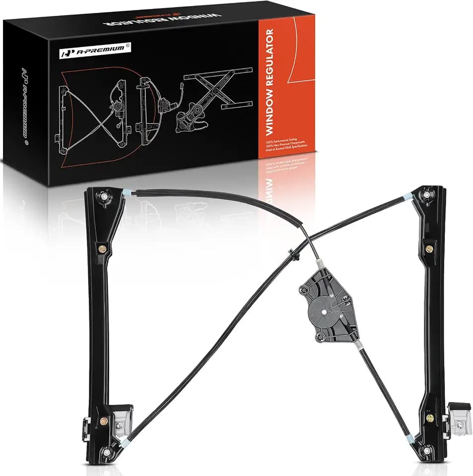 A-Premium Power Window Regulator Front Driver Side Without Motor