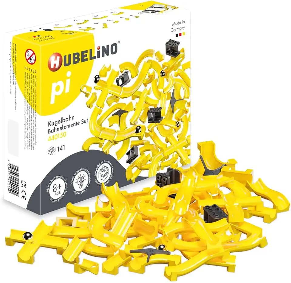 pi Kugelbahn Bahnelemente Set (141-teilig)