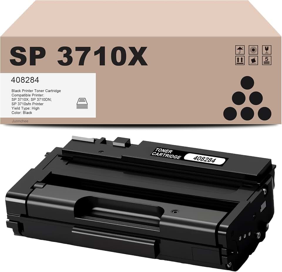 SP 3710X SP 3710DN SP3710X SP3710DN Toner Cartridge -408284 Black Ink