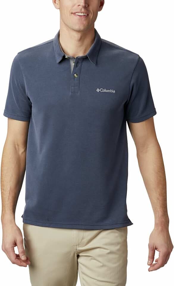 Columbia Nelson Point Polo, Poloshirt für Herren