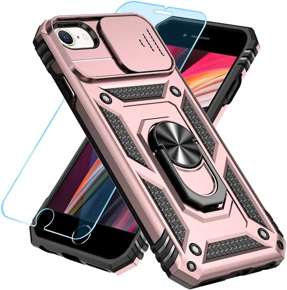 SunStory for iPhone SE Case 2022/2020/3rd/2rd / iPhone 6/7/8 Case-Rosegold