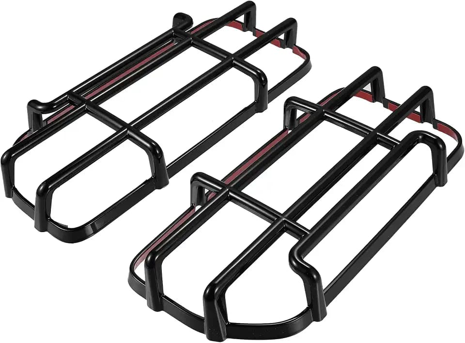 X AUTOHAUX 1 Pair Tail Light Guards Rear Light Cover Protector Exterior Accessories for Ford Bronco 2021-2022 Black