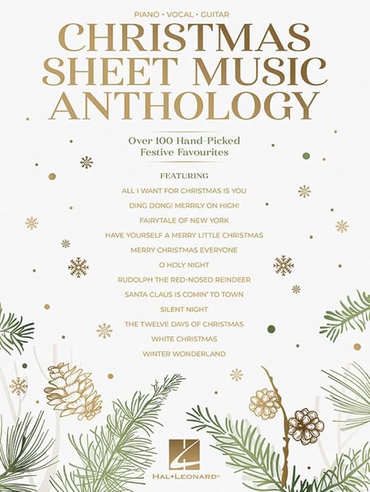 Christmas Sheet Music Anthology. Klavier, Gesang, Gitarre (Songbooks).