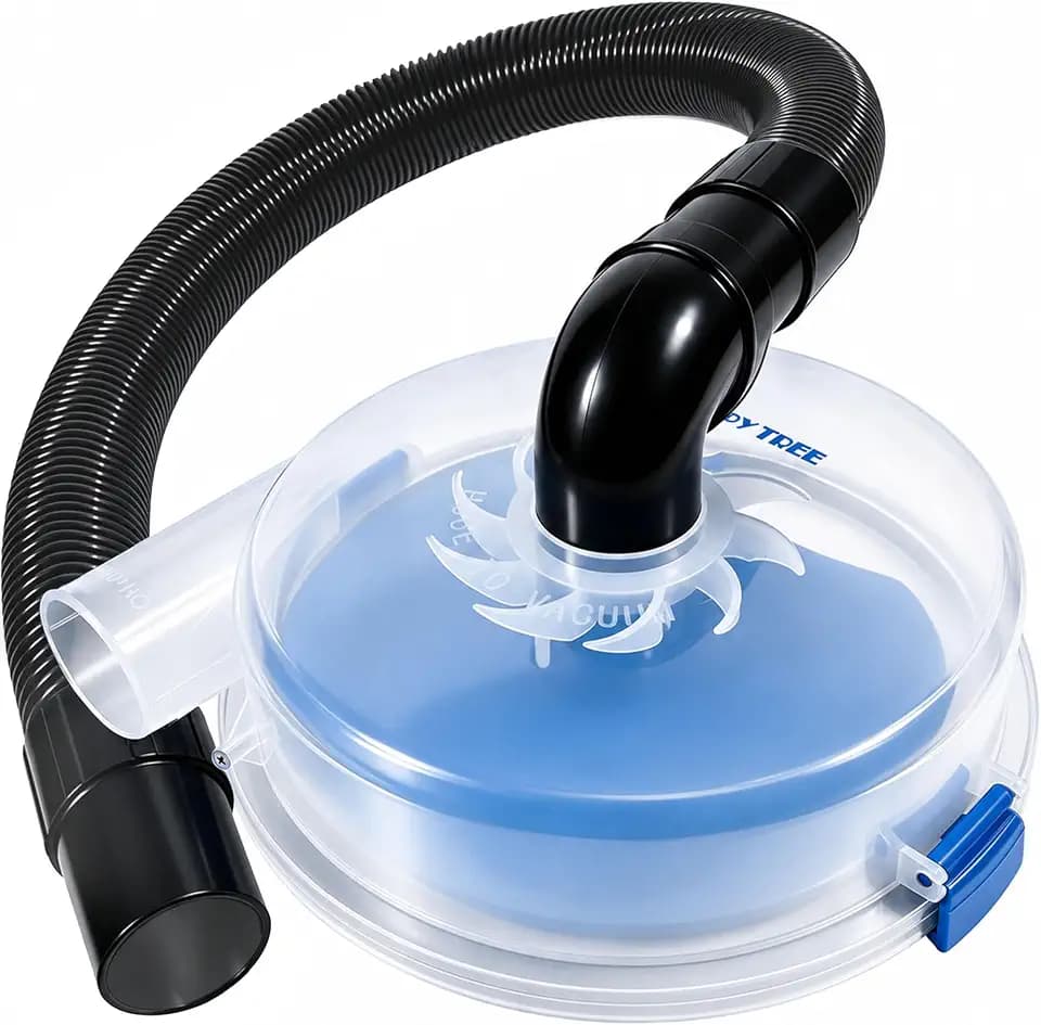 Happy Tree Low-Profile Cyclone Dust Separator, 2-1/2"Hose
