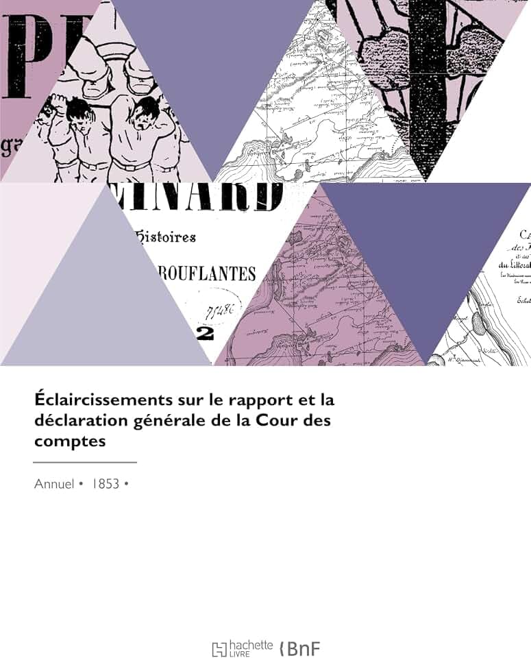 Éclaircissements sur le rapport et la déclaration générale de la Cour des comptes