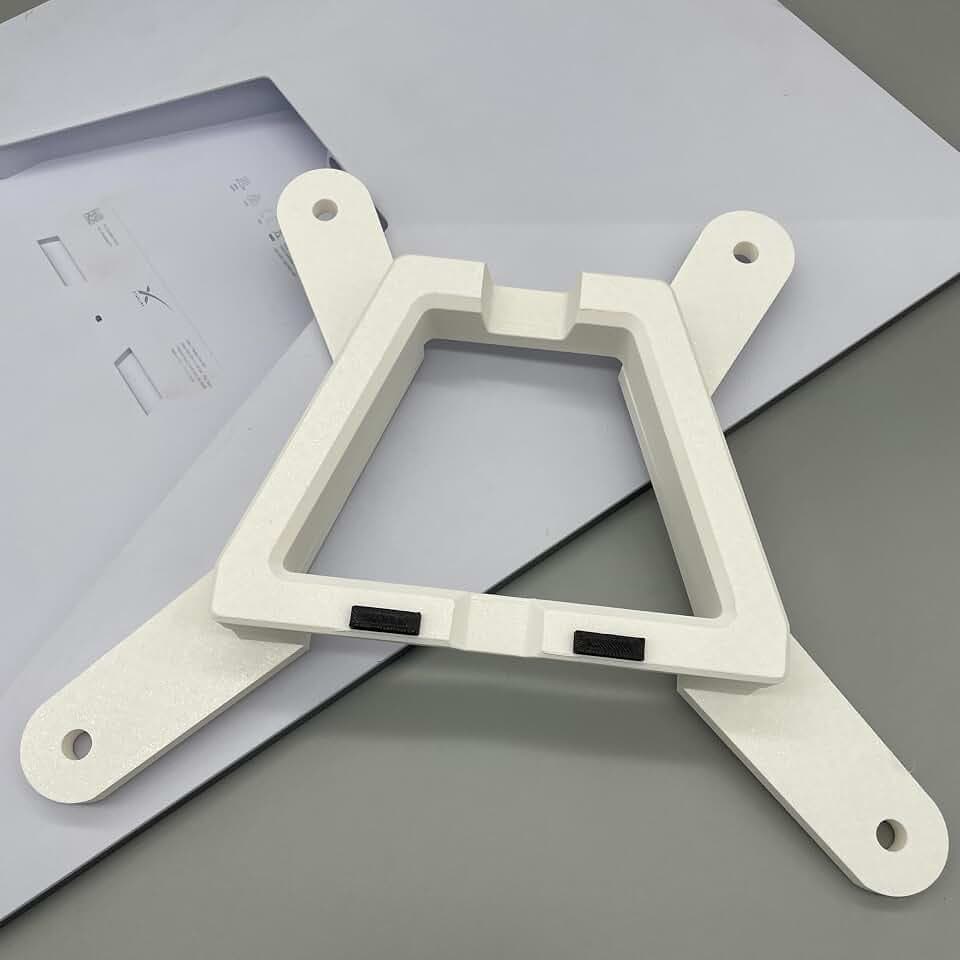 Flat Boat Mount Compatible with Starlink Gen 3 Satellite Antenna Flat Mounting Bracket, Slow Moving Vehicles or Stationary Roof Mount