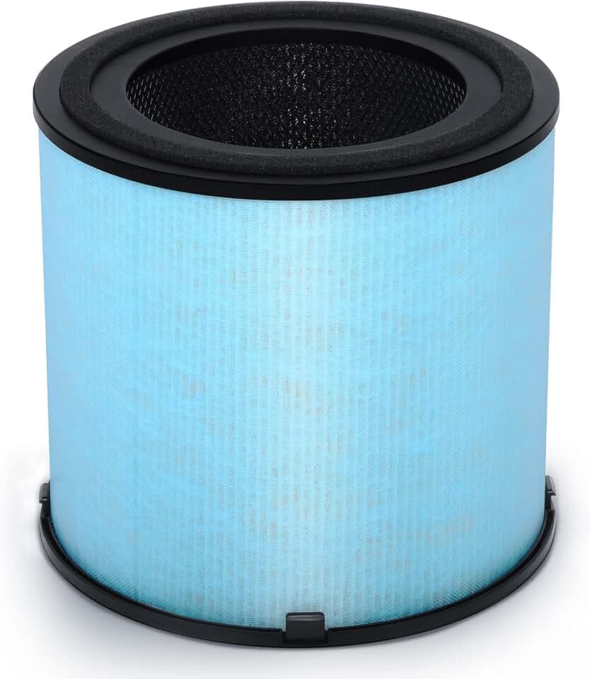 AIRTOK Luftreiniger AP1001 Ersatzfilter, 5-Stufiges Filtersystem, H13 True HEPA und Aktivkohlefilter (nur für Luftreiniger AP1001)