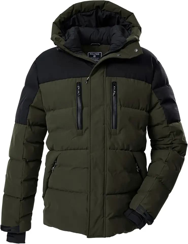 Killtec Herren Kow 88 Mn Qltd Jckt Steppjacke/Winterjacke mit Kapuze