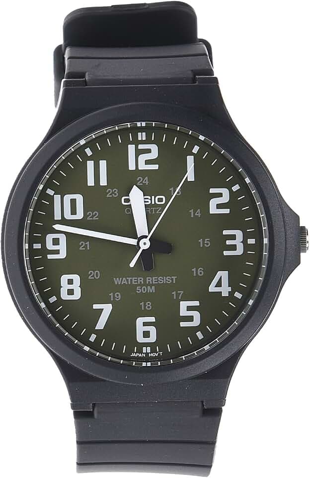 Casio Herren-Armbanduhr Collection Analog Quarz Resin MW-240-3BVEF