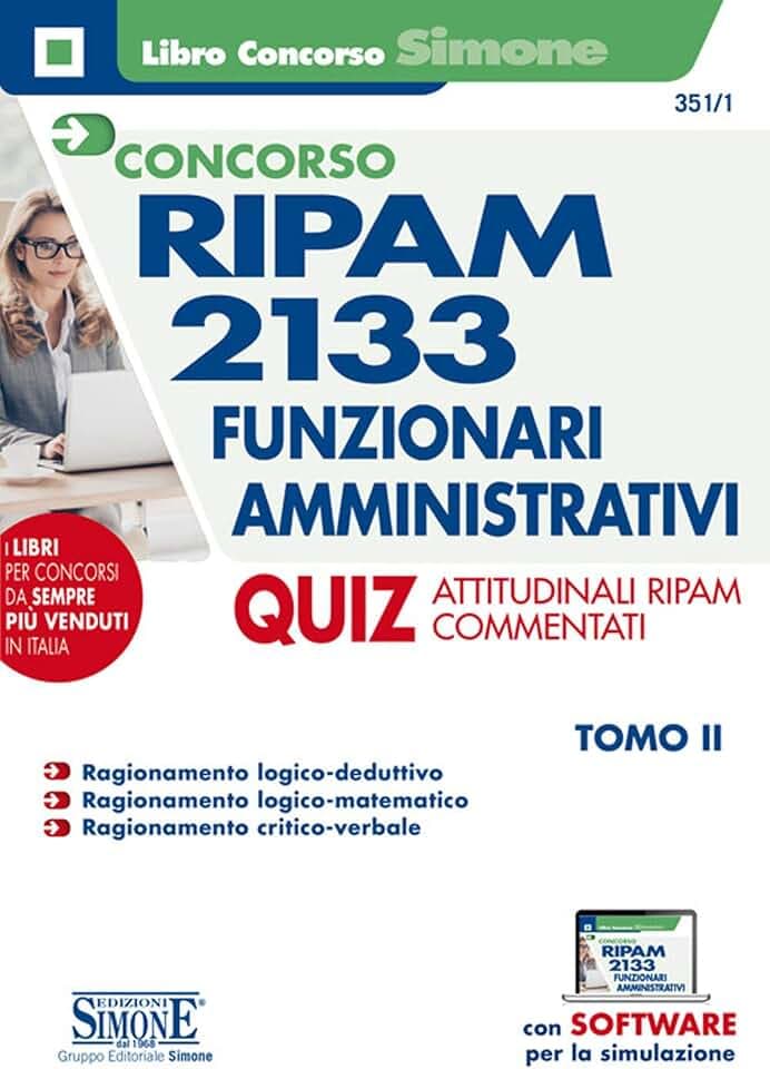 Concorso RIPAM 2133 Funzionari Amministrativi - QUIZ ATTITUDINALI Commentati (Concorsi e abilitazioni)