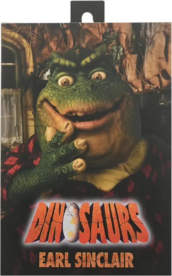 Dinosaurs Action Figure Ultimate Earl Sinclair 18 cm
