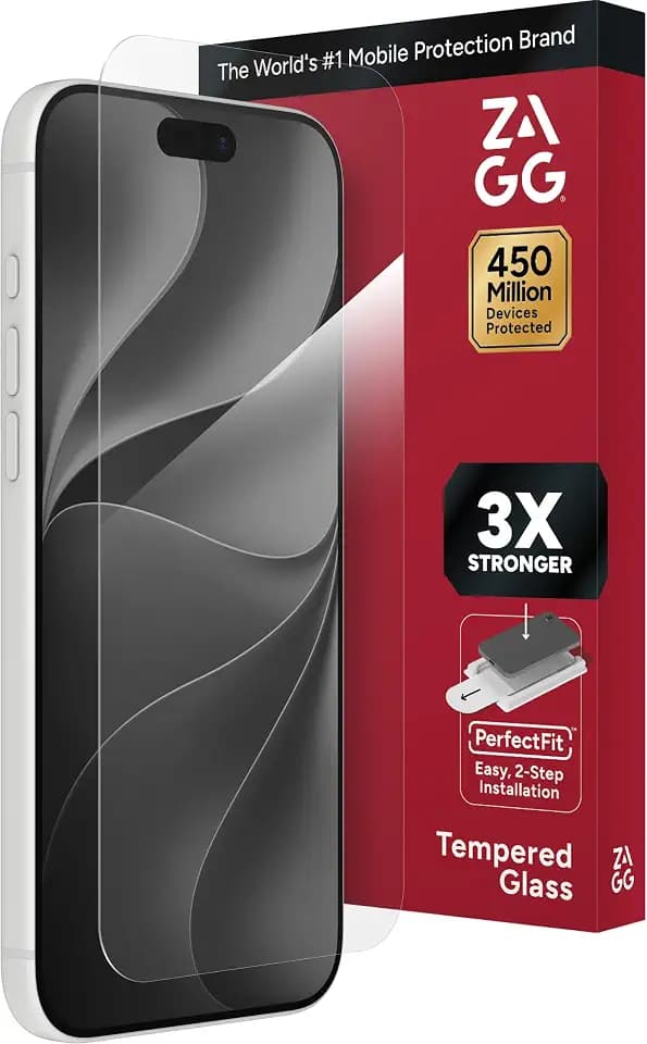 ZAGG Glass+ Screen Protector for iPhone 18 Pro Max/iPhone 17 Pro Max