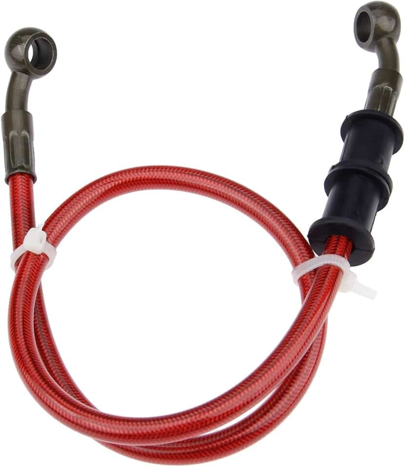 Motorcycle Hydraulic Brake Oil Hose,60cm Universal Clutch Oil Pipe