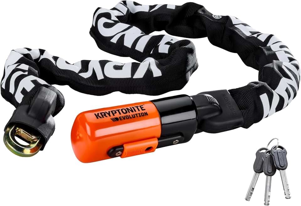 Kryptonite Evolution 4, Fahrradschloss, Fahrradkette