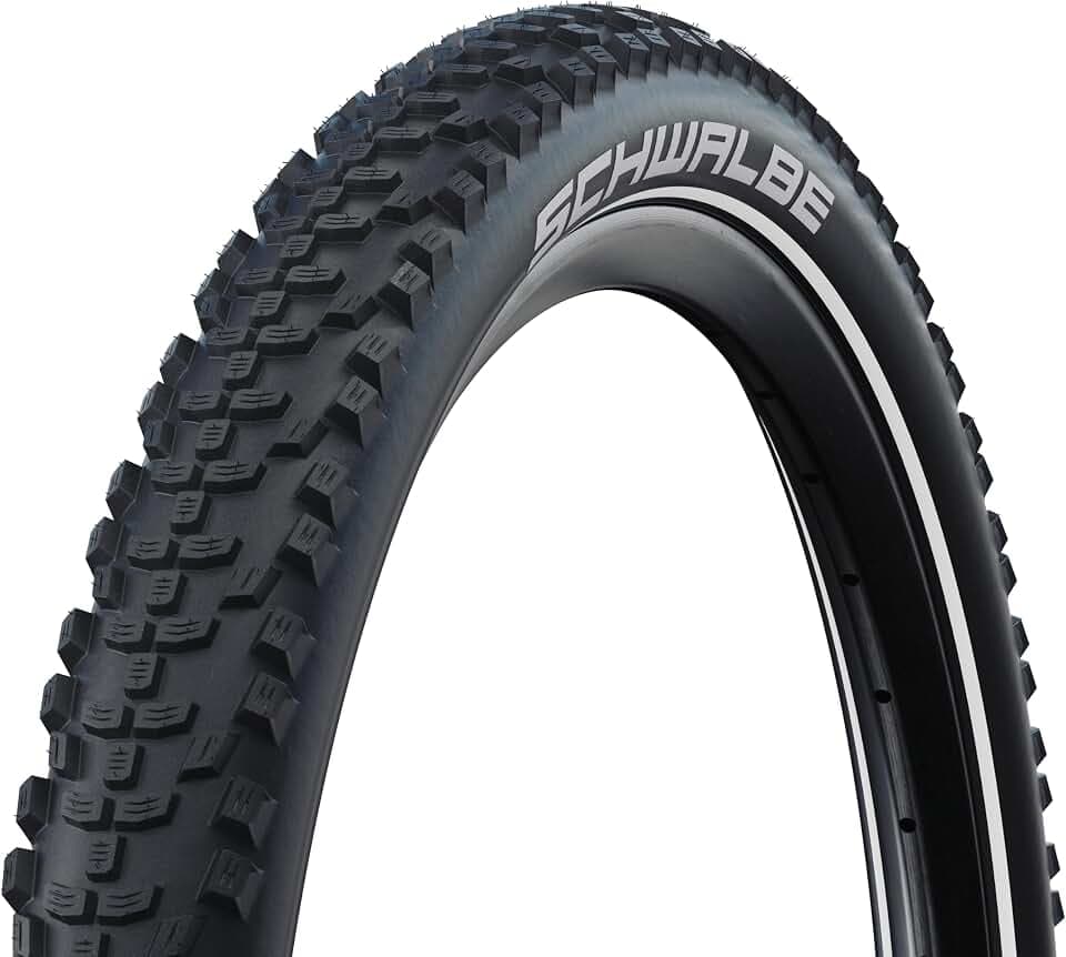 Schwalbe Smart Sam Plus Fahrradreifen – 20 bis 29 Zoll Reifen mit ADDIX Compound für Fahrrad, Elektrofahrrad, E-MTB – Drahtreifen mit Double Defense, Greenguard Pannenschutz