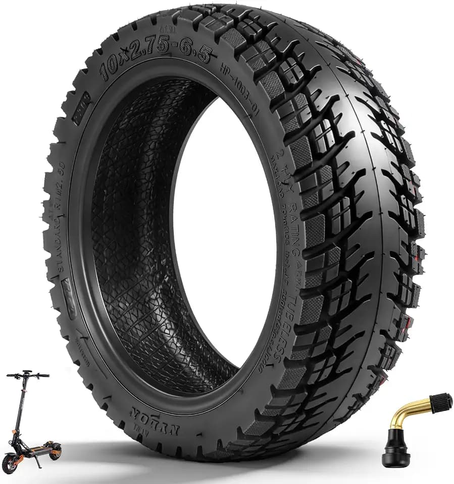 10 x 2,75-6,5 Tubeless Reifen für Kukirin G2/G3/M4 Max/A1 Roller (1 Stück)