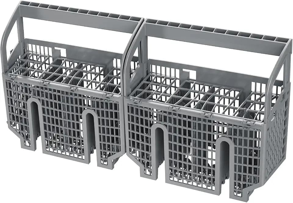 Bosch 00675794 Genuine OEM Dishwasher Silverware Basket, Gray, Replacement Cutlery Basket