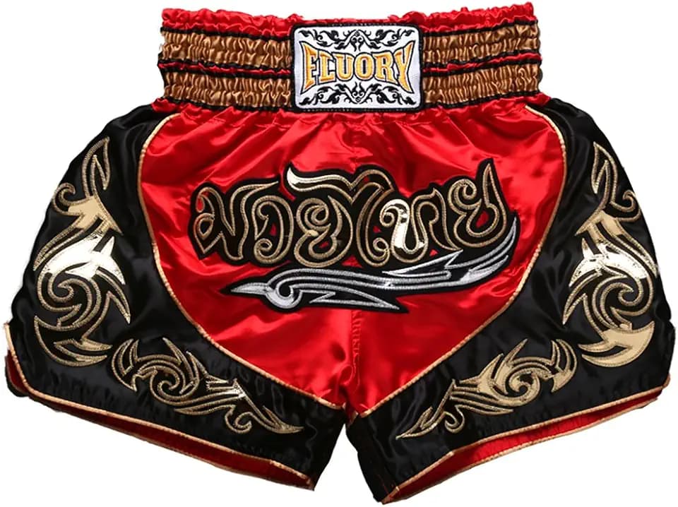 FLUORY - Kampfshorts für Muay Thai, MMA-Shorts, Trainingsbekleidung, Cage-Fight, Grappling, Kampfsport, Kickboxen