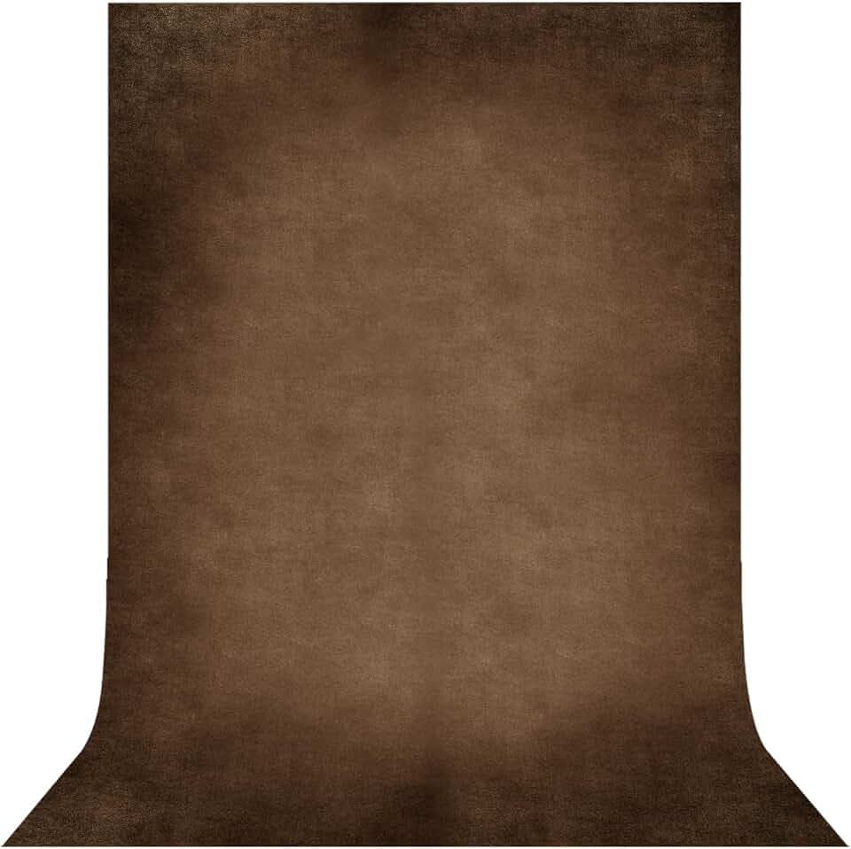 Brown Photography Backdrops for Photoshoot, Abstract Fabric 5x7ft