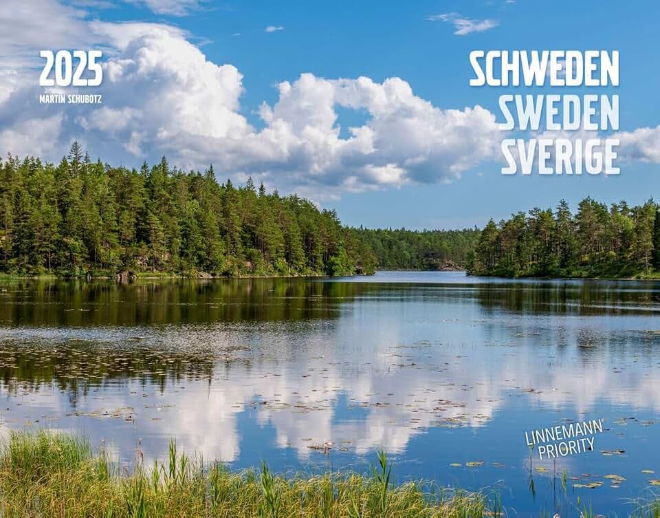 Schweden 2025 Großformat-Kalender 58 x 45,5 cm: Sverige - Sweden