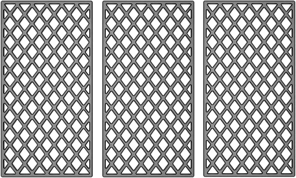 Cast Iron Grill Grates Replacement for Pit Boss Pro 1000/Austin XL Parts