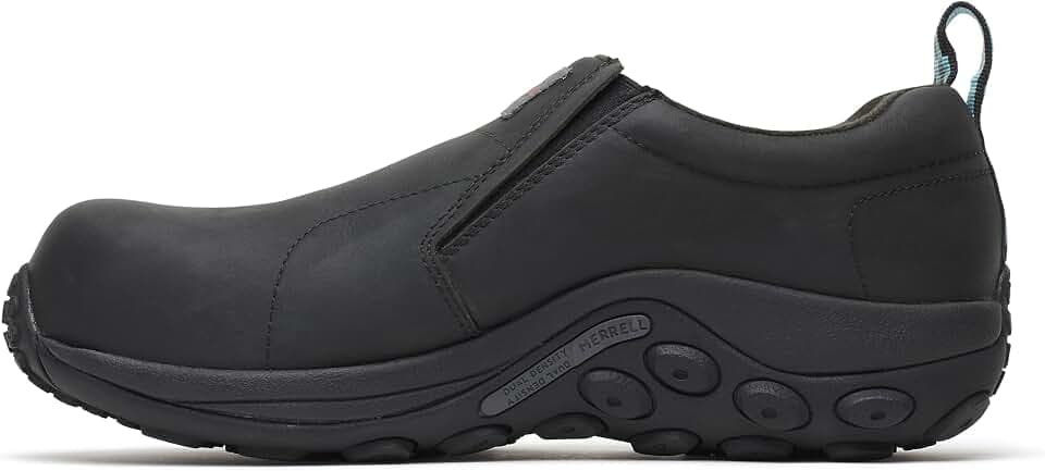 Merrell Womens Women's Jungle Moc Leather Composite Toe