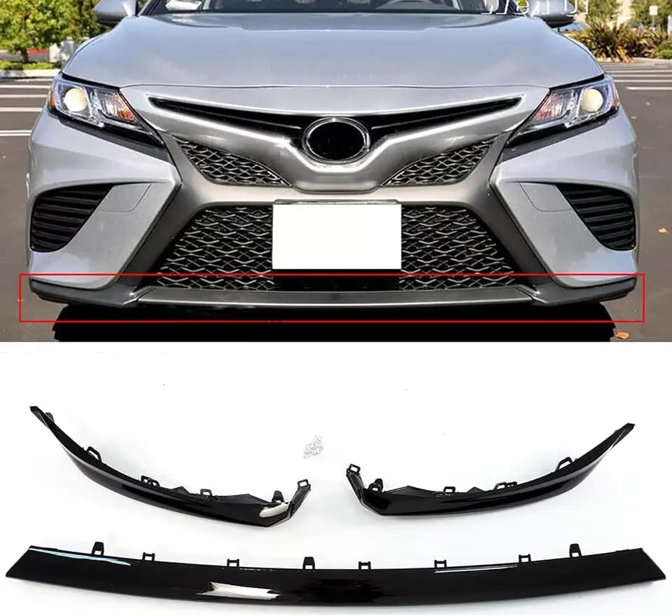 Front Bumper Grille Trim Molding For Toyota Camry SE XSE 2018 2019 2020