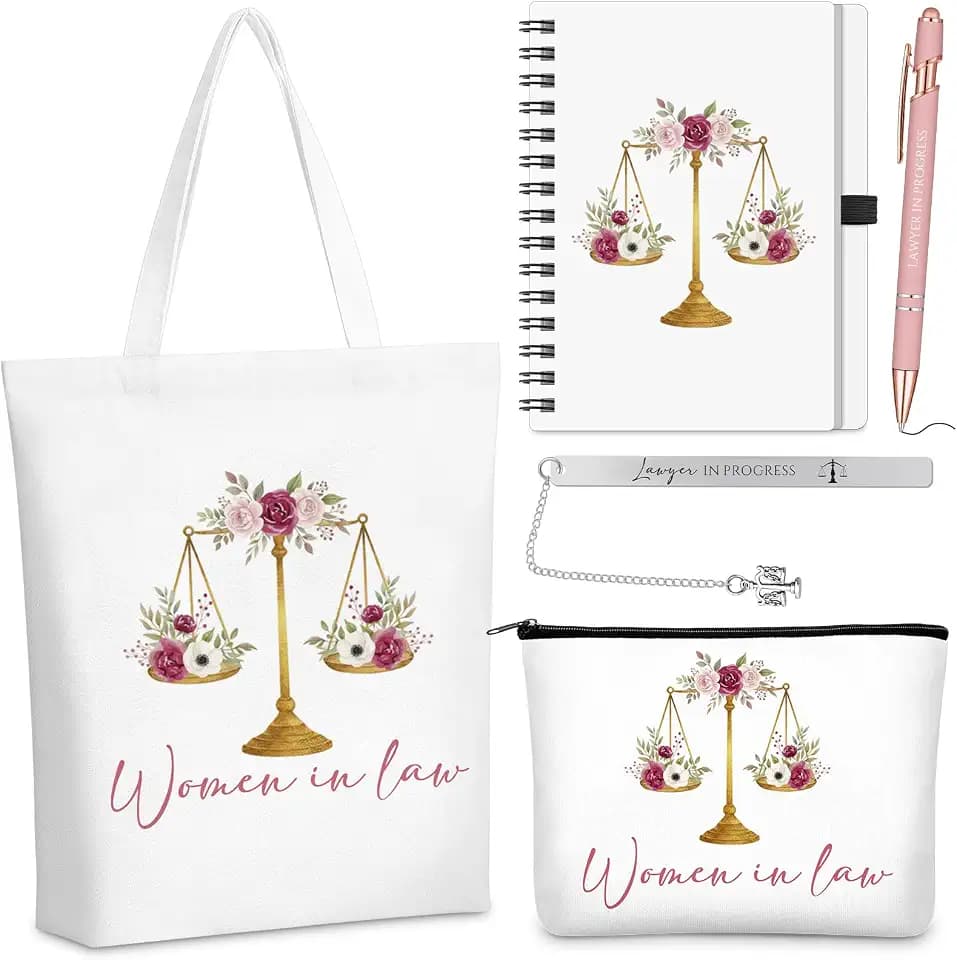 5 Pcs Lawyer Gift Set for Women Attorney Essentials
