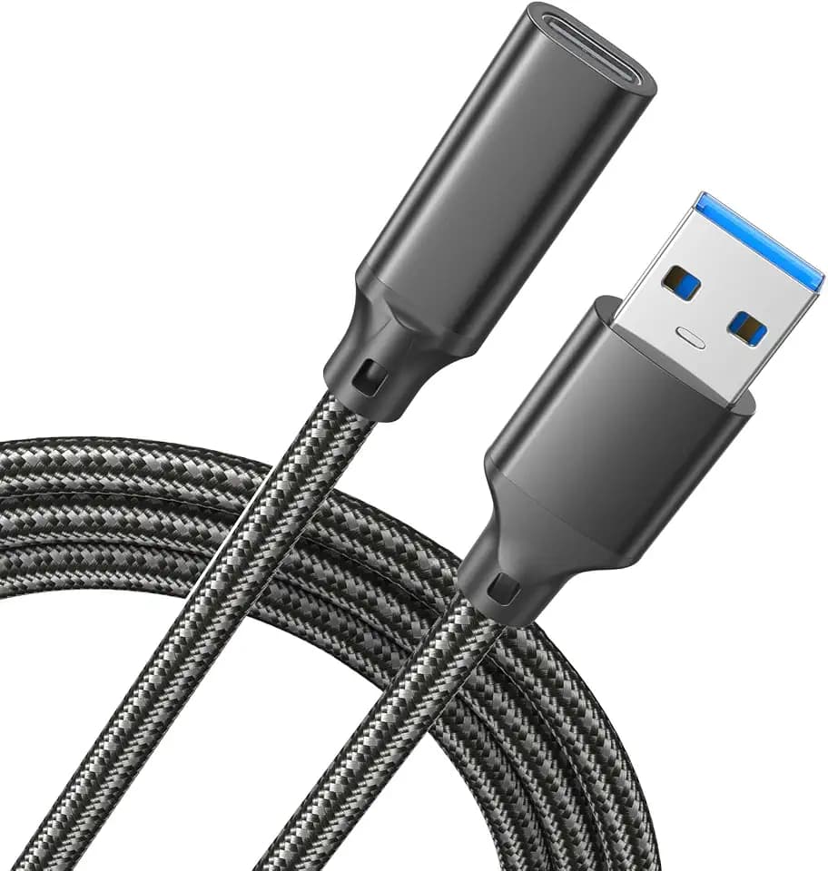 USB C Female to USB Male Adapter Cable 5FT/1.5M-10Gbps